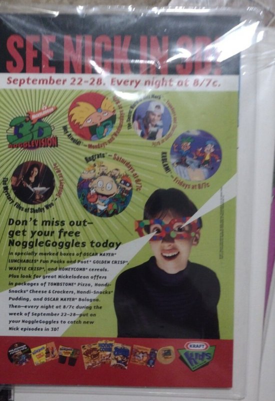 UNCANNY X-MEN #349 1997 MARVEL DISNEY call him maggott