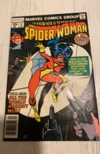 Spider-Woman #1 (1978)it's solo series Water stain lower back