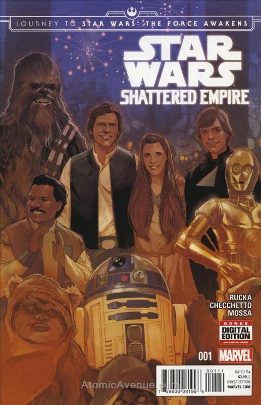 Journey to Star Wars: The Force Awakens-Shattered Empire #1 FN ; Marvel | Greg R