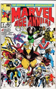 Marvel Age Annual #4 (1988) [Key Issue]