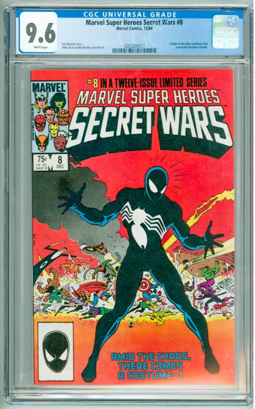 Marvel Super Heroes Secret Wars #8 (1984) CGC 9.6!