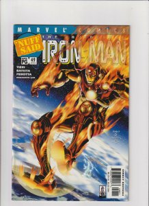 Iron Man #49 NM- 9.2 Marvel Comics 2002 'Nuff Said Issue