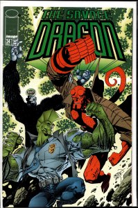 Savage Dragon #34 (1996) Hellboy