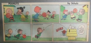 Peanuts Sunday Page by Charles Schulz from 3/21/1965 Size: ~7.5 x 15 inches