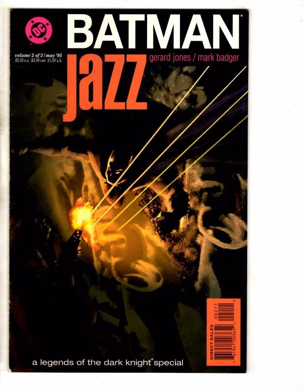 Batman JAZZ Complete DC Comics Limited Series # 1 2 3 Gotham Robin Joker CR1