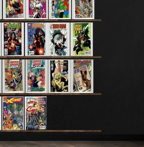 Huge Lot 120+ Comics with Iron Man, Justice League Europe & More!