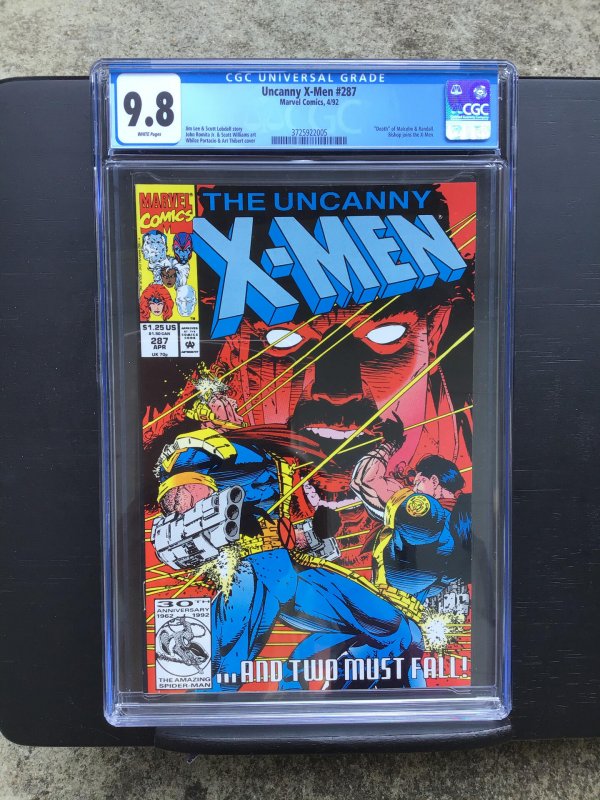 Uncanny X-men 287 Cgc 9.8 Wp Marvel