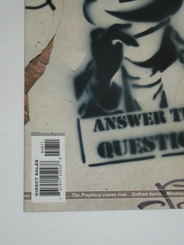 52 Week #48 1st Appearance of Renee Montoya as The Question 2007 DC Comics VF