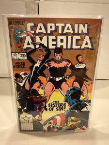 Captain America #295  1984  VF