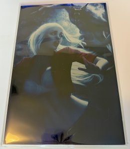 Siren's Gate #1 Metal Cover Carnivore Virgin Variant 13/25 w Cert! Diaz art