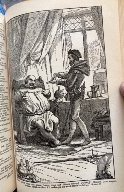 The works of William Shakespeare VOL.1, beautiful spine