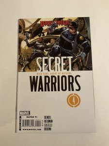 Secret Warriors 4 Near Mint Nm 1st Manifold Marvel