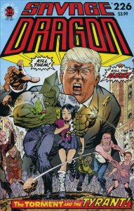 Savage Dragon, The #226 VF/NM; Image | donald trump villain cover