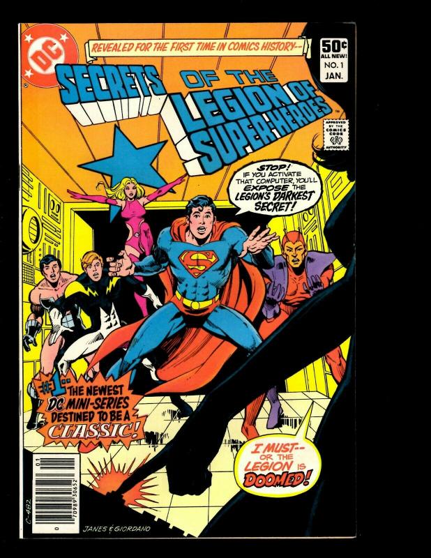 11 DC Comics Secrets of the Legion of Superheroes 1 3 Secret Origins +MORE JF7