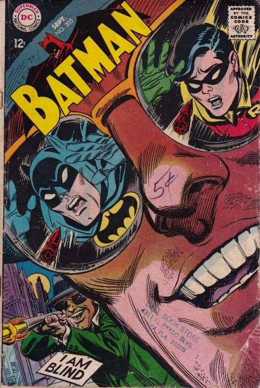 DC Comics! Batman! Issue 205!