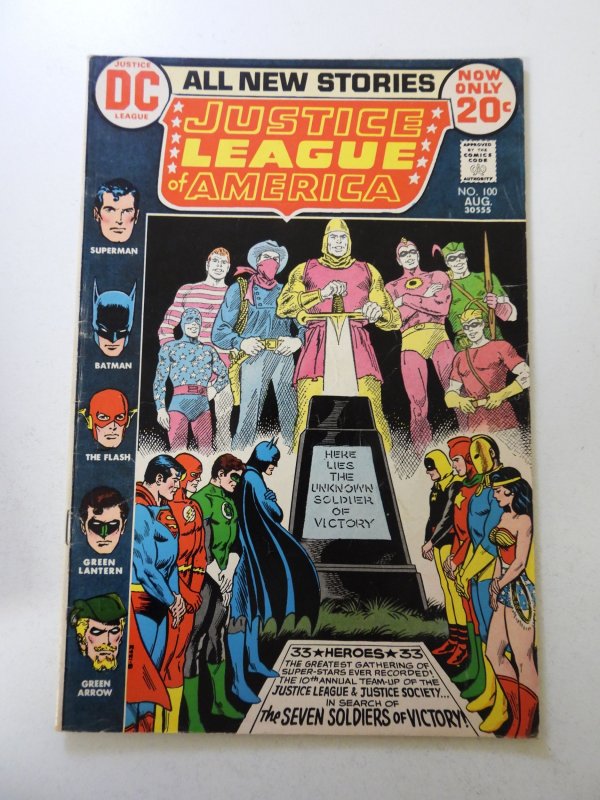 Justice League of America #100 (1972) VG condition