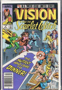 The Vision and the Scarlet Witch #6 (1986) The Vision