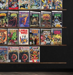 Huge Lot 150+ Comics with The Flash, Secret Weapons, Freex & More!