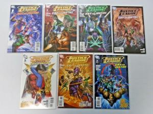 Justice League Cry for Justice set #1 to #7 8.0 VF 7 different books (2009)