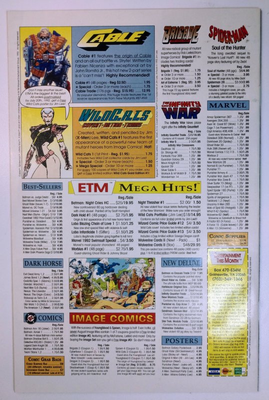 X-Men #11 (9.0, 1992) Iconic cover art by Jim Lee