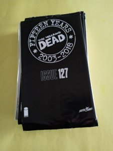 THE WALKING DEAD FIFTEEN YEARS SEALED BAGGED ISSUE #127 2018 IMAGE /  NM