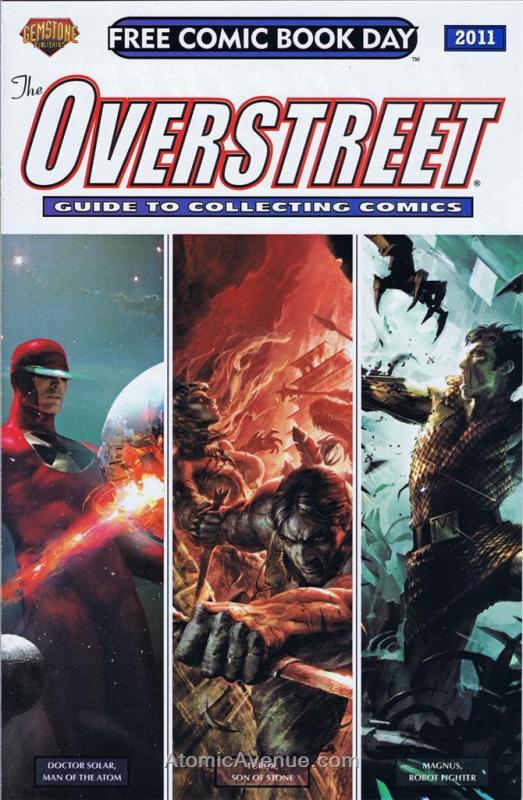 Overstreet Guide To Collecting FCBD #2011 VF ; Gemstone | Solar Turok Magnus