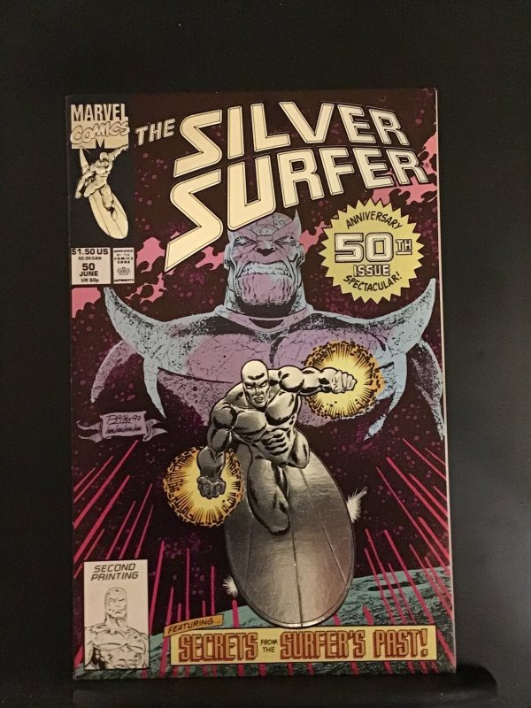 Silver Surfer #50 Second Printing Variant (1991)