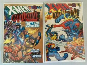 X-Men Clandestine set #1+2 8.0 VF (1996)