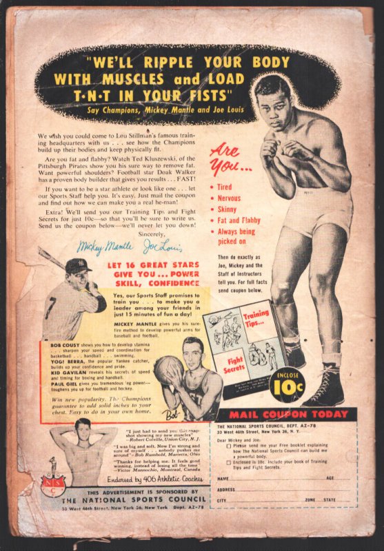 Adventure #252 1958-DC-Superboy-1st appearance of Red Kryptonite-Green Arrow ...