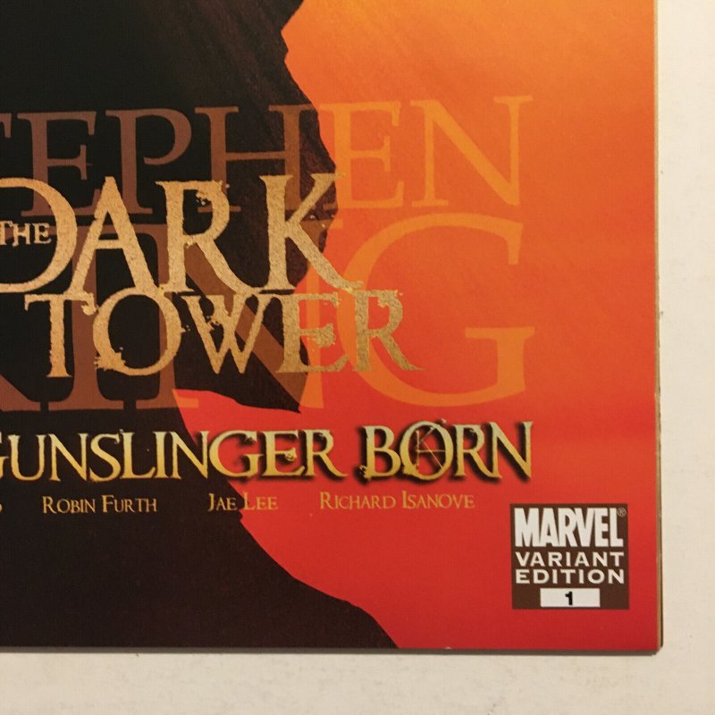 Marvel Dark Tower Gunslinger Reborn #1 1:25 Quesada Variant Cover King 2007