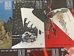 DARK KNIGHT III THE MASTER RACE#1-9 NM LOT 2017 FRANK MILLER DC COMICS