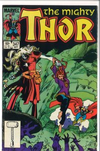 Thor #347 Direct Edition (1984) 7.0 FN/VF