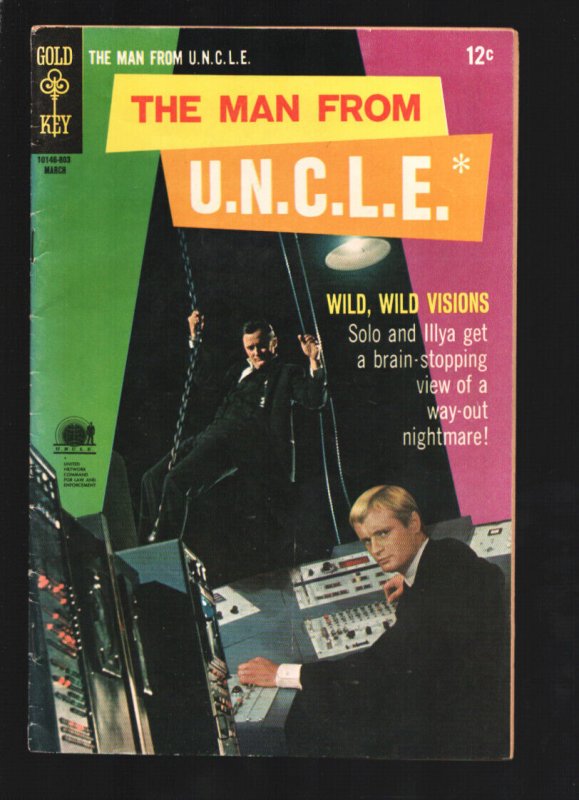 Man From U.N.C.L.E. #17-1968-Robert Vaughn  & David McCallum TV photo cover-VG+