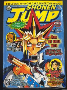 Shonen Jump #13 (Vol. 2, No. 01) January 2004 - Yu-Gi-Oh cover (damaged)