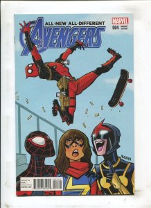 All-New All-Different Avengers #4 - Direct Edition/Deadpool Variant (9.2OB) 2016