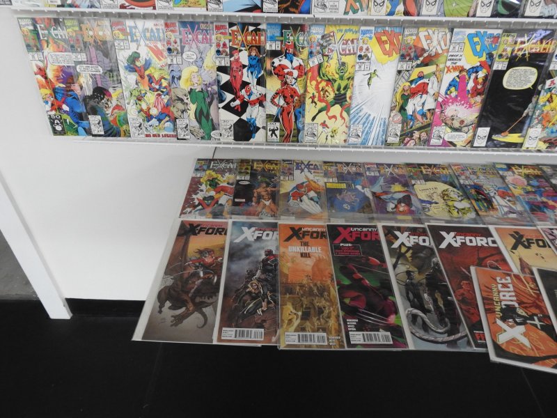 Huge Lot 150+ Comics W/ Iron Man, Excalibur, X-Force, +More! Avg FN/VF Condition