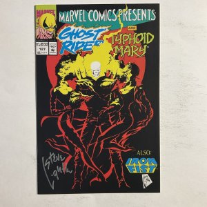 Marvel Comics Presents 127 1993 Signed by Steve Lightle Marvel VF very fine 8.0