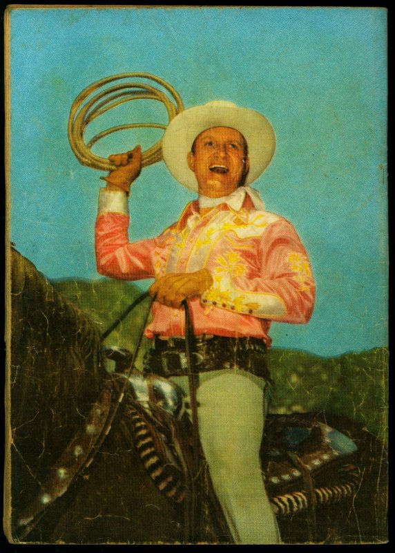 GENE AUTRY COMICS #32-1949-PHOTO COVER-JESSE MARSH ART G/VG