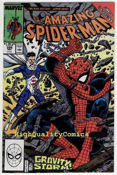 AMAZING SPIDER-MAN #326, VF/NM, Graviton, Acts of Vengeance,Doran,more in store