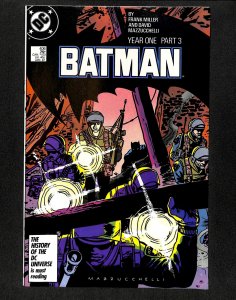 Batman #406 Year One Part 3 Frank Miller!