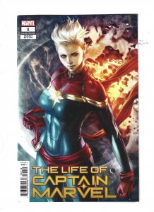 The Life of Captain Marvel #1 Second Print Cover (2018) b6