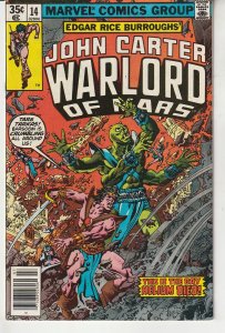 John Carter Warlord of Mars #14 (1978)