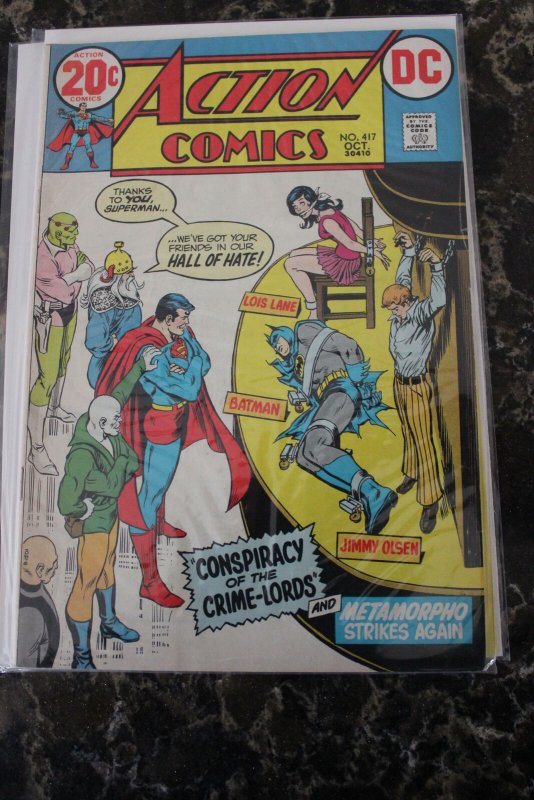 Action Comics #417 (DC, 1972) Condition: FN+