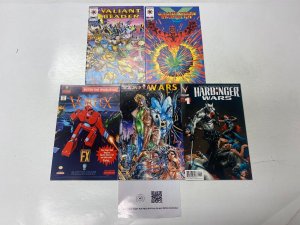 5 VALIANT comic books Valiant Reader Valiant Starter Vortex Vampyre Wars 37 KM21