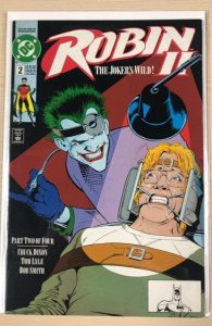 Robin II: The Joker's Wild! #2 Newstand Cover (1991)