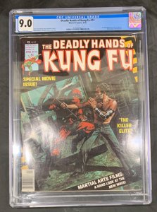 (1976)  DEADLY HANDS OF KUNG FU #23 CGC 9.0 WP! 1st (full) JACK OF HEARTS!