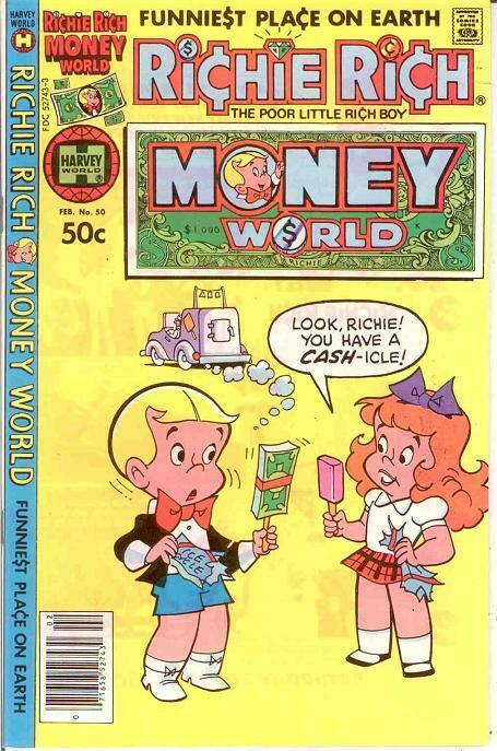 RICHIE RICH MONEY WORLD (1972-1982) 50 VF-NM COMICS BOOK