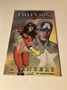 Fallen Son Death of Captain America Avengers 1 Nm Near Mint Marvel