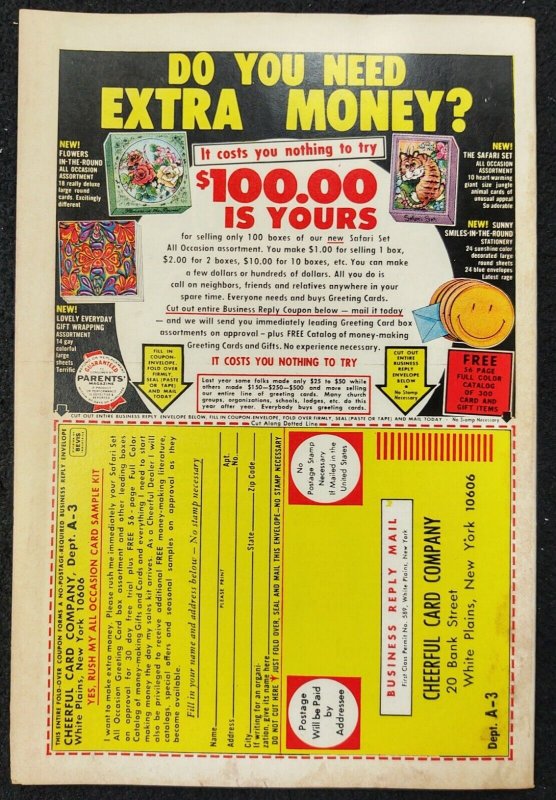 Thor (1966) #198 FN (6.0) Mangog Odin Picture Frame John Buscema Cover