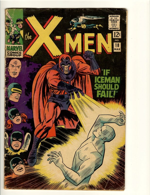 X-MEN #18 GD/VG 3.0 MAGNETO/THE STRANGER (VERMONT COLLECTION)